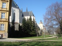 Olomouc-katedrála sv.Václava s kaplí sv.Cyrila a Metoděje a kaple sv.Barbory-Foto:Ulrych Mir.