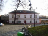 Olomouc-Václavské náměstí-tzv.dům bonifantů s pamětní deskou-Foto:Ulrych Mir.