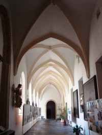 Olomouc-Žerotínovo nám.-bývalý Dominikánský klášter-klášterní chodby-Foto:Ulrych Mir.