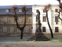 Olomouc-Žerotínovo nám.-socha sv.Floriána-Foto:Ulrych Mir.