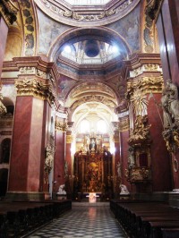 Olomouc-Žerotínovo nám.-kostel sv.Michala-interiér-Foto:Ulrych Mir.