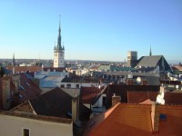 Olomouc z věže kostela sv.Michala-Foto:Ulrych Mir.