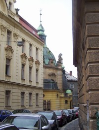 Olomouc-kaple sv.Jana Sarkandra z ulice Na Hradě-Foto:Ulrych Mir.