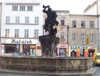 Olomouc-Dolní náměstí-Jupiterova kašna-Foto:Ulrych Mir.