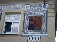 Olomouc-Wurmova ulice-dům na křižovatce s ulicí 1.máje-sv.Cyril a Metoděj-Foto:Ulrych Mir.