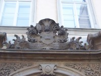 Olomouc-Křížkovského ulice č.2,Kanovnická rezidence-detail portálu-Foto:Ulrych Mir.