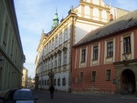 Olomouc-Wurmova ulice-Arcibiskupský palác-Foto:Ulrych Mir.