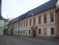 Olomouc-Křížkovského ulice-bývalý Proboštský dům, nyní Rektorát UP-Foto:Ulrych Mir.