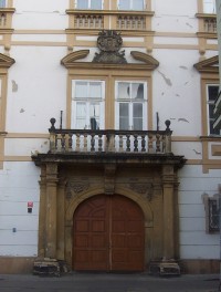 Olomouc-Biskupské náměstí-Arcibiskupský palác-vstupní portál-Foto:Ulrych Mir.