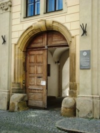 Olomouc-Wurmova ulice-UP Pedagogická fakulta-vstupní portál-Foto:Ulrych Mir.