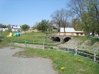 Město Libavá-památkově chráněný most přes Libavský potok-Foto:Ulrych Mir.