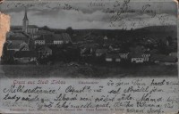 Pozdrav z Města Libavá-Celkový pohled-1902-sbírka:Ulrych Mir.