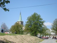 Město Libavá-farní kostel Povýšení sv. Kříže-Foto:Ulrych Mir.