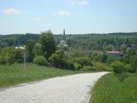 Město Libavá-ze silnice od Budišova-Foto:Ulrych Mir. 