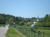 Město Libavá-od sportovního areálu-Foto:Ulrych Mir.