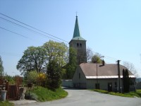 Město Libavá-farní kostel Povýšení sv. Kříže-Foto:Ulrych Mir.