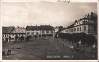 Město Libavá-náměstí-1929-sbírka:Ulrych Mir.