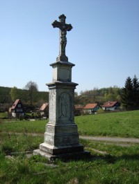 Guntramovice-kříž u silnice do Budišova-Foto:Ulrych Mir.