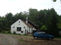 Týnec nad Labem-tvrz z údolí-Foto:Ulrych Mir.