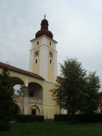 Nové Dvory u Kutné Hory-zámek-kostel sv.Václava-Foto:Ulrych Mir.
