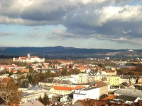 Olomouc z věže chrámu sv.Mořice-Klášterní Hradisko-Sv.Kopeček-Samotišky-Nízký Jeseník s Jedovou(633m)-Foto:Ulrych Mir.