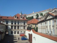 Praha-Valdštejnský palác-3.nádvoří-Kolovratský palác-Pražský hrad-Foto:Ulrych Mir.