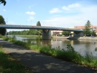 Poděbrady-most na Prahu přes Labe-Foto:Ulrych Mir.
