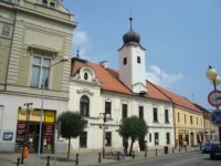 Poděbrady-náměstí Jiřího z Poděbrad-Stará radnice-Foto:Ulrych Mir.
