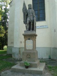 Poděbrady-socha sv.Václava z r.1884-Foto:Ulrych Mir.