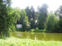 Poděbrady-zvonice z let 1615-1921 a rybník-Foto:Ulrych Mir.