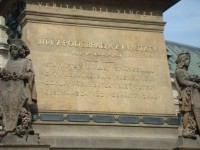 Poděbrady-pomník krále Jiřího z Poděbrad z r.1891 (1896)-detail-Foto:Ulrych Mir.