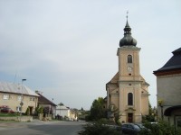 Velký Újezd-farní kostel sv.Jakuba Staršího s r.1751-Foto:Ulrych Mir.