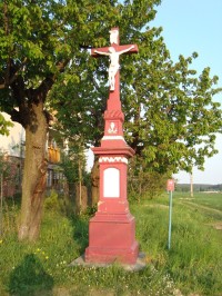 Velký Újezd-Červený kříž na Nivách z r.1884-Foto:Ulrych Mir.