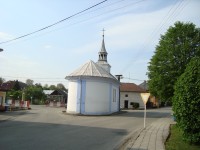 Lazníčky-kaple sv. Fabiána a Šebestiána z r.1887-Foto:Ulrych Mir.