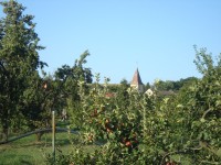 Krčmaň-filiální kostel sv. Floriána z r. 1737-Foto:Ulrych Mir.