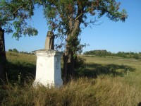 Krčmaň-památník sv.Cyrila a Metoděje-smírčí kříž pod bývalým vápenným lomem-Foto:Ulrych Mir.