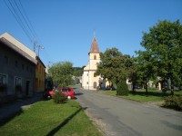 Krčmaň-filiální kostel sv. Floriána z r. 1737-Foto:Ulrych Mir.