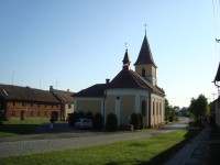 Krčmaň-filiální kostel sv. Floriána z r. 1737-Foto:Ulrych Mir.