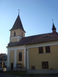 Krčmaň-filiální kostel sv. Floriána z r. 1737-Foto:Ulrych Mir.