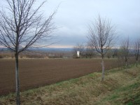 Velká Bystřice-boží muka nad silnicí u Přáslavic-Foto:Ulrych Mir.