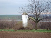 Velká Bystřice-boží muka nad silnicí u Přáslavic-Foto:Ulrych Mir.