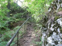 Špranek-stezka od skalní brány k hradu-Foto:Ulrych Mir.