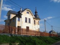 Budišov nad Budišovkou-ulice 9.května-zámeček-Správa Lesů a Technické služby-Foto:Ulrych Mir.