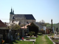 Budišov nad Budišovkou-pozdně barokní kostel Nanebevzetí P.Marie z r.1755-Foto:Ulrych Mir.