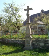 Budišov nad Budišovkou-kříž na Berounské ulici-Foto:Ulrych Mir.