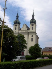 Budišov nad Budišovkou-pozdně barokní kostel Nanebevzetí P.Marie z r.1755-Foto:Ulrych Mir.