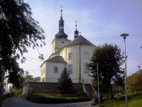 Velký Týnec-farní kostel Nanebevzetí Panny Marie z r.1760-Foto:Ulrych Mir.