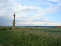 Velký Týnec-kříž na Pastviskách-Foto:Ulrych Mir.