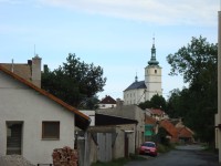 Velký Týnec-farní kostel Nanebevzetí Panny Marie z r. 1760 od Chaloupek-Foto:Ulrych Mir.