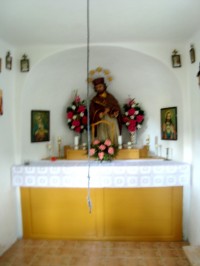 Bouzov-Kovářov-kaple na návsi-interiér-Foto:Ulrych Mir.